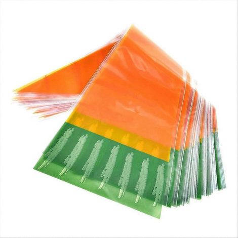 Karottenmuster-Tüten in Kegelform für Ostern und Weihnachten, Gastgeschenke, dekorative Geschenktüten, festliches Sortiment (1/5)