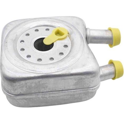 jeu. Couleur : Argent. Matériau : Aluminium. Refroidisseur d'huile moteur en aluminium pour voiture 068117021B. Compatible avec : (1/5)
