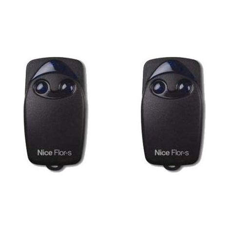 2er-Pack NICE FLO2R-S Fernbedienungen für Tor und Garagentor