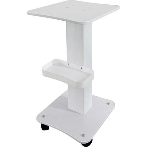 Lagerregal, 360° drehbar, dreilagiges Design, ES-Weiß (1/2)