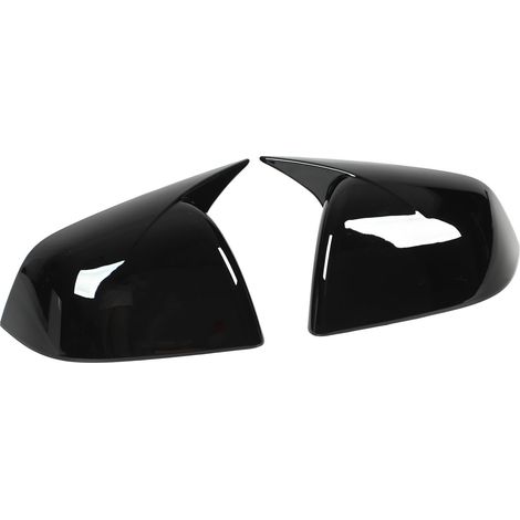 Rétroviseurs latéraux extérieurs noirs brillants, coques de remplacement pour Tesla Model Y 2020-2023, capots de rétroviseur (1/5)