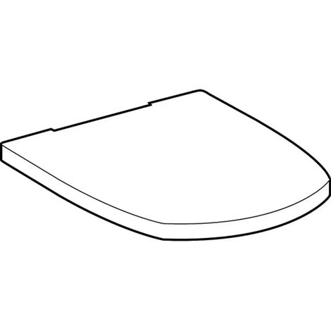 Geberit GE Vitelle Asiento de inodoro, blanco Bisagras acero inoxidable, 573620000