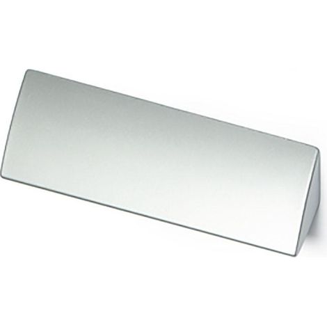 TABLA TIRADOR ZAMAK. ACABADO ALUMINIO RAL 9006. ELEGIR DISTANCIA ENTRE CENTROS. (1/2)