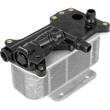 Refroidisseur d'huile pour BMW F07 F10 F11 F18 520i 523i 528i (références : 17217618778, 17217638582, 7618778, 7638582). (1/5)