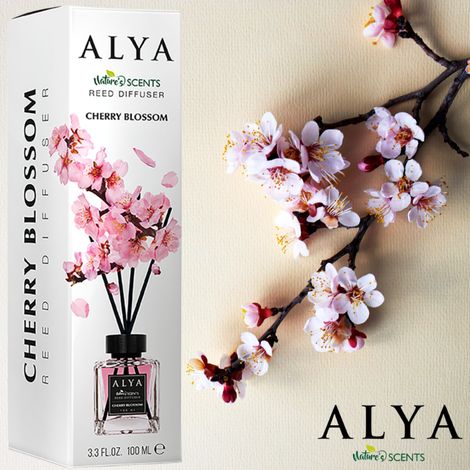 Bastoncini profumati Alya al profumo di fiori di ciliegio, 100 ml
