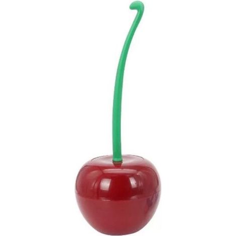 Brosse de toilette Cherry New Creative Apple (rouge)-AquaForge (1/5)