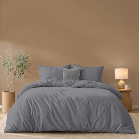 Housse de Couette 240x260 + 2 Taies Oreiller 50x70cm (1/5)