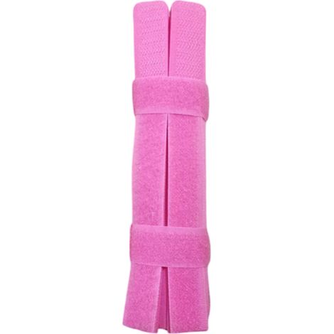 Lot de 50 attaches-câbles réutilisables roses, résistantes aux intempéries, pour organisation bureau et maison (1/5)