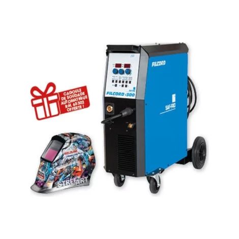 Sodise – Poste à souder MMA 400V – Courant max 300A à 35% – Plage réglage 50-300A – Pour soudures acier et aluminium (1/2)