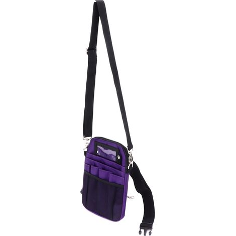 Sac banane à poches multiples, sac de rangement pour outils, grande capacité, sac portable en tissu Oxford (1/5)