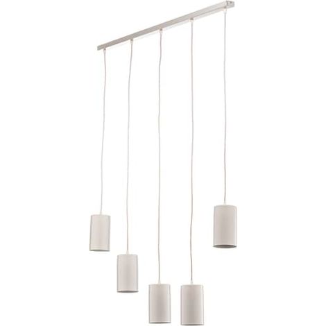 [NEUWERTIG] Euluna Pendelleuchte Zw Tube 170 Hängeleuchte Hängelampe Lampe Fünfflammig W184 B-Ware (1/2)