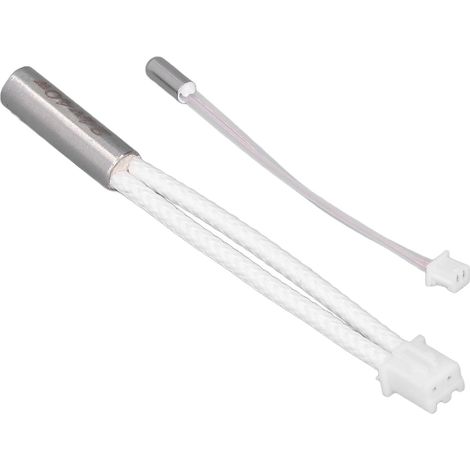 Cartouche chauffante en acier inoxydable pour imprimante 3D Ender 3 S1 Pro 24 V 40 W, avec capteur thermistance NTC100K (blanche). (1/5)