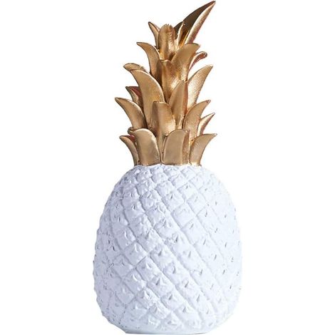 Ananas Décoratif, Nordique Moderne Ornements dananas en résine, Décoration Créative Ornements dananas Décoration de la Maison Décoration de Bureau Accessoires. (1/5)