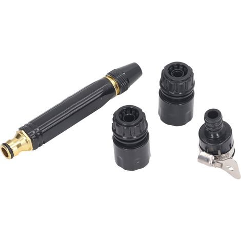 Pistolet d'arrosage à jet réglable pour tuyau d'arrosage, terrasse et maison (1/5)