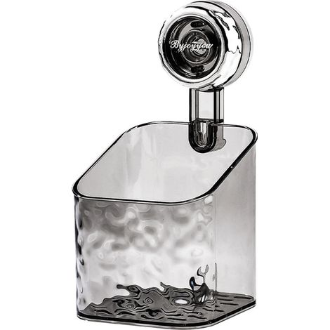 Rack De Rangement À Ventouse - Porte-Produits De Salle De Bain - Pour Surface Lisse - 29 5 X 9 5 X 10 5 Cm - 1 Pièce (1/5)