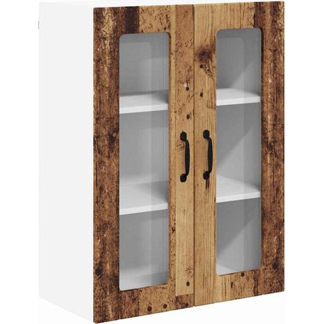 Meubles de Rangement,Armoire de cuisine avec étagère Bois Ancien 60 x 31 x 80 cm CFW724863 (1/5)