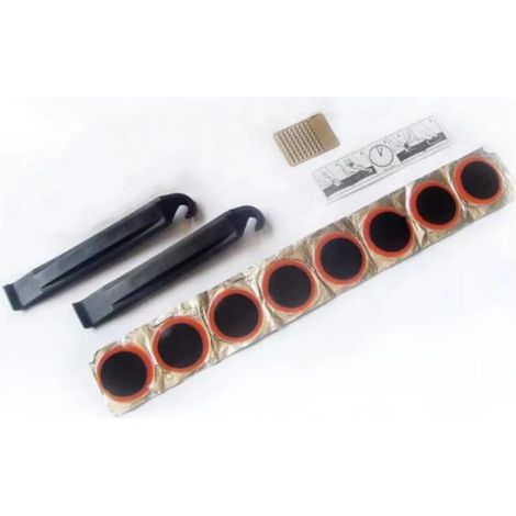 Kit de réparation de pneus de vélo - Kit de réparation de pneus de vélo - Patchs pour pneus de vélo (1/4)