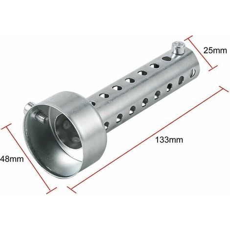 2 Pièces Insert chicane DB killer universel échappement silencieux Moto 48mm