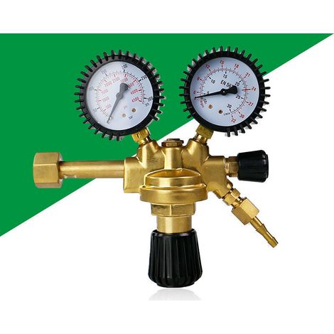 Détendeur gaz pour argon/CO2 – Réducteur de pression 0-25 MPa – Débit 0-30 litres/minute – Soudage MIG/MAG (1/4)