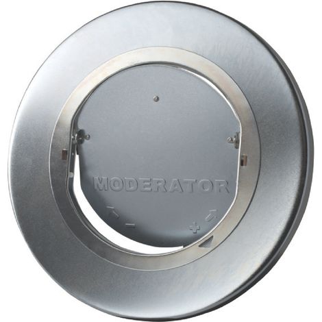 Thermador – Stabilisateur de tirage pour conduit de fumées Ø97-140 – Acier – Optimise le tirage – Performance efficace et fiable (1/2)