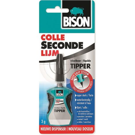 Bison PE-SUPERGLUE1 Adesivo super forte e super resistente