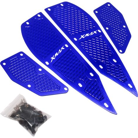 Suitable for Yamaha XMAX300 and XMAX250 modifications with aluminum alloy pedals for stock clearance. (1/2)
