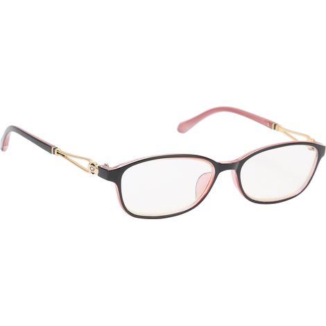 Lunettes de lecture anti-lumière bleue pour hommes et femmes, lunettes de lecture simples et élégantes avec étui (+300) (1/5)