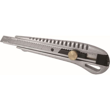 Coltello multiuso Dedra m9025 metallo lama da 9 mm