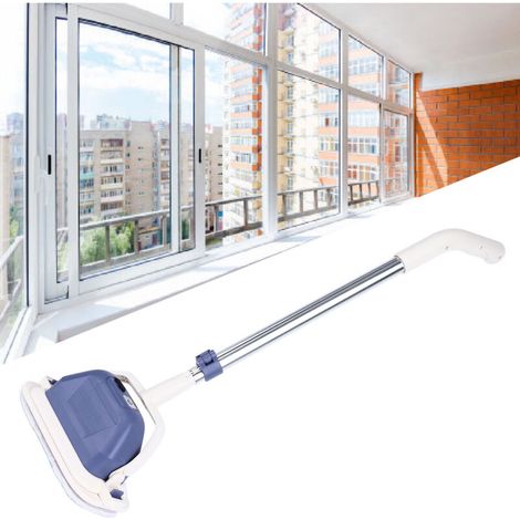 Nettoyeur de Vitre Electrique 2000mAh avec Tête Détachable et 3 Bras Ergonomiques pour Pare-brise Carreaux Douche et Mirrors (1/5)