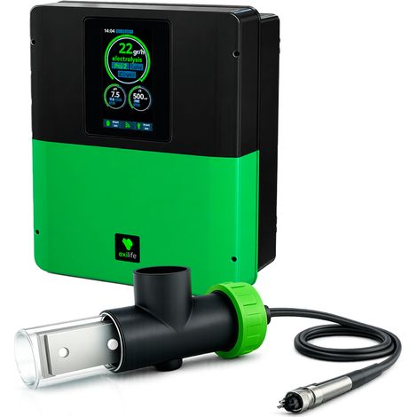 Clorador salino Sugar Valley Oxilife OX0NG – baja salinidad e hidrólisis hasta 20 m³ (1/2)