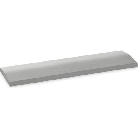 Cubremuros Segre Liso 1 m - Albardilla pulida sin reventones por óxido - 100 × 25 × 3 × 4,5 cm - Unidad - Gris Ciment (1/5)