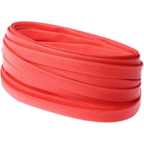 Gaine Tressée 6mm RS PRO, Rouge en Fibre de verre acrylique, 5m ( Prix pour Paquet de 2 )