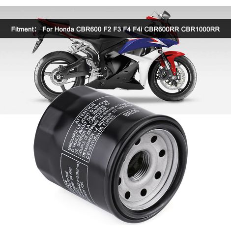Filtre à huile pour CBR600 F2 F3 F4i CBR600RR CBR1000RR. (1/5)