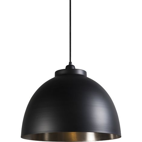 Light & Living - lampada a sospensione - Kylie - nero - metallo - (1/4)