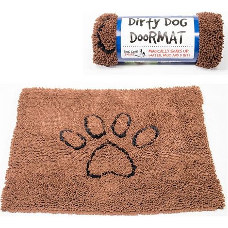 Alfombra para perros Dog Gone Smart Microfibras Marrón (79 x 51 cm)