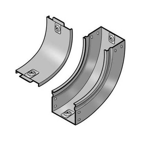 31Amc100Z Curva en ascenso de 90° 100X75 mm Z P31