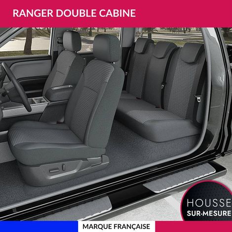 Housse de siège Auto / Pick-Up - Sur Mesure pour RANGER - Double Cabine - (dès 2012) (1/3)