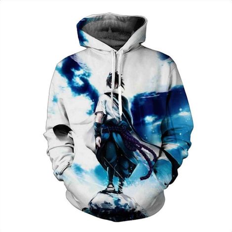 Sweat à capuche Naruto, style anime, fermeture éclair, veste, haut, sweat-shirt fin (1/5)