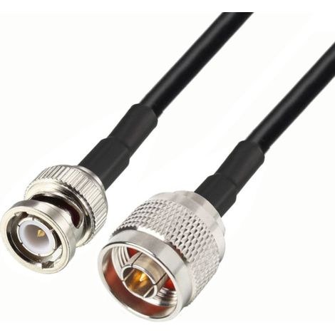 Antennenkabel BNC-Stecker / N-Stecker H155 1 m