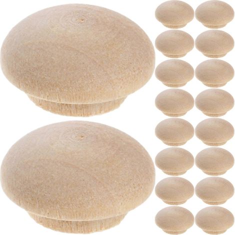 Lot de 100 bouchons pour trous de meubles de 15 mm, bouchons ronds pour trous de perçage (1/5)
