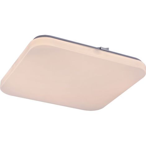 Plafonnier carré 32,5 cm LED 20W blanc Rabalux IR (1/4)