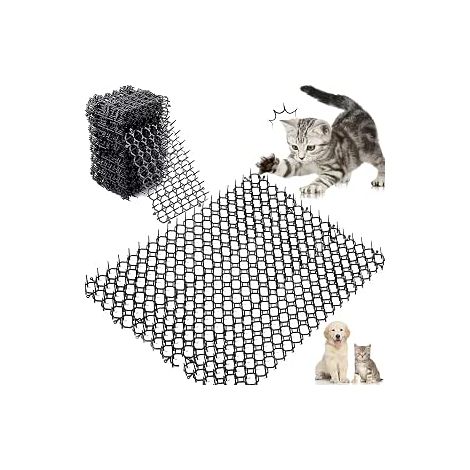 Tapis Anti Chat Tapis Anti-Chat Pointes Tapis Anti Chat Jardin Pic Tapis Anti-Chiens Maison Tapis Répulsif Chats Pic Anti Chat Les Jardins Intérieurs Et Extérieurs (1/3)