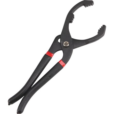 Pinza per filtro olio regolabile, chiave universale per filtro olio 45-115 mm, accessori per auto, moto e camion, per tutte le auto, camion e motociclette (30 cm)