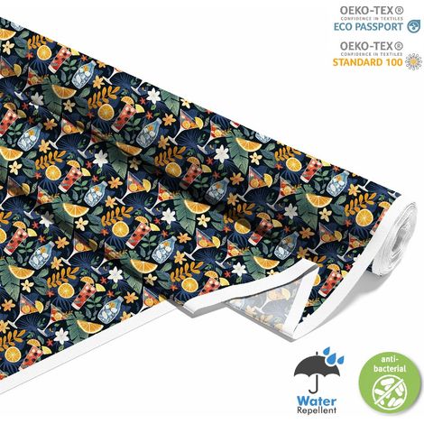 TESSUTI DECORATIVI PER ESTERNI OXFORD - Motivo Cocktail DX8515 (1/5)