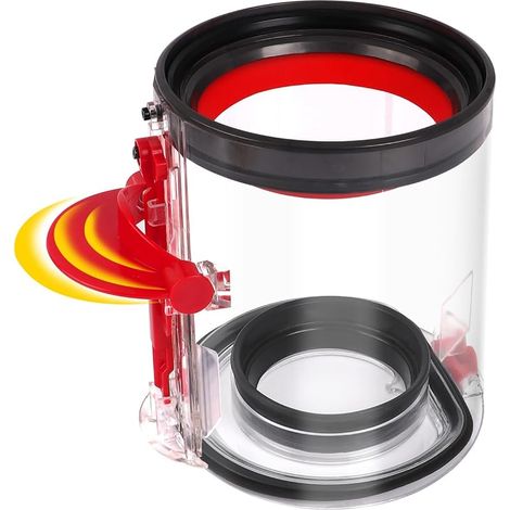 Bac à poussière de remplacement pour Dyson V10 aspirateur-traîneau/bac à poussière, petit bac compatible avec Dyson Part No.969509-02 (1/5)