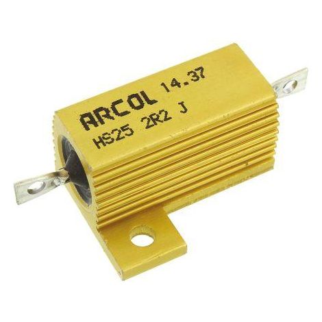 Resistencia Potencia 2R2 25W 5% Metalica ARCOL