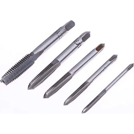 Clé à molette réglable T-Handle - Pour taraudeuses métriques M3 M4 M5 M6 M8 - Usage professionnel et domestique - Lot de 5 pièces (1/5)
