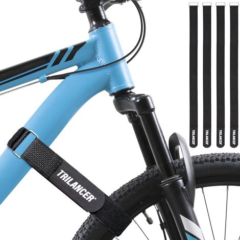 4 PCs Sangles Réglables pour Stabiliser Les Vélos, 75 cm x 3,8 cm (1/5)