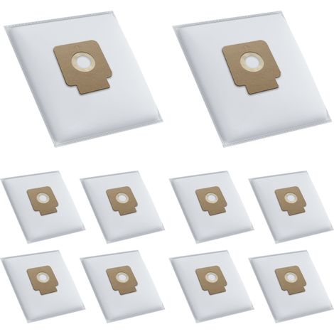 Sac aspirateur pour Hoover [Lot 10] Sacs poussière remplacement H63 / H63 Pure Epa compatible aspirateur Hoover Capture Freespace Brave Flash Sprint