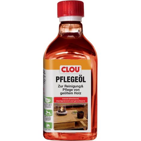 Clou Pflegeöl 250 ml Holzreiniger & Pflege (1/3)